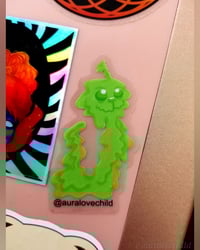 Image 3 of Clear 'Slimeball' Sticker