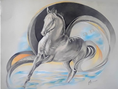 Image of My Stallion by Alejandra Goldberg