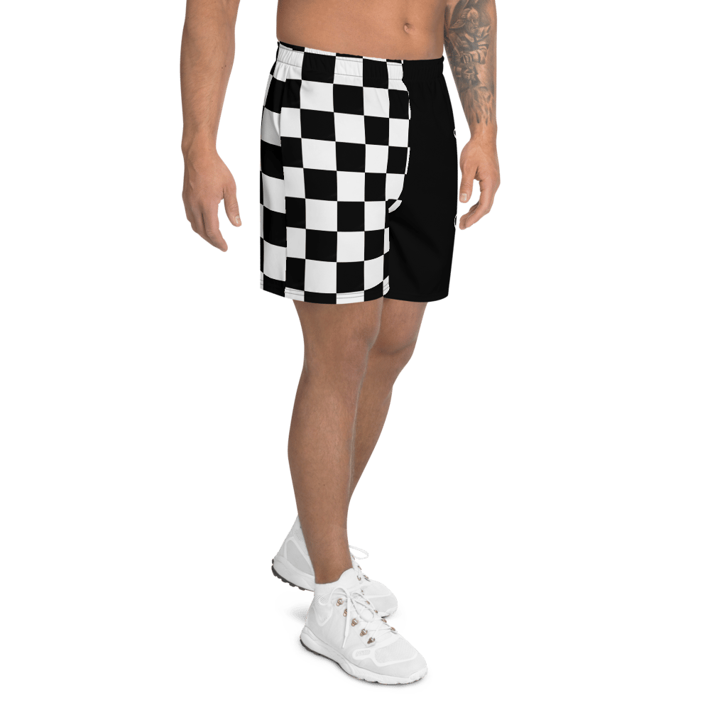 Image of Empathy checkboard shorts