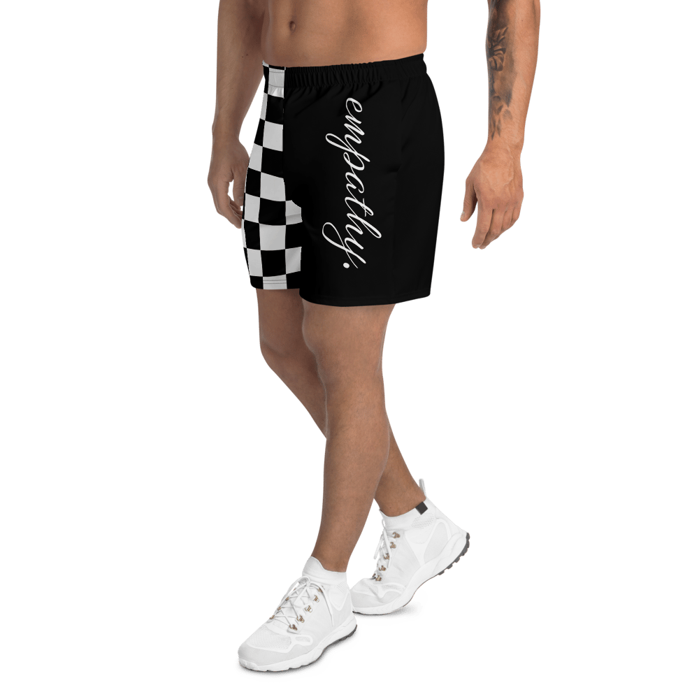 Image of Empathy checkboard shorts