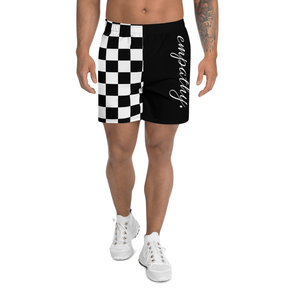 Image of Empathy checkboard shorts