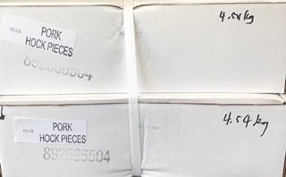 Image of Frozen Pork Hock Pieces 10 lb ( 4.54 kg )