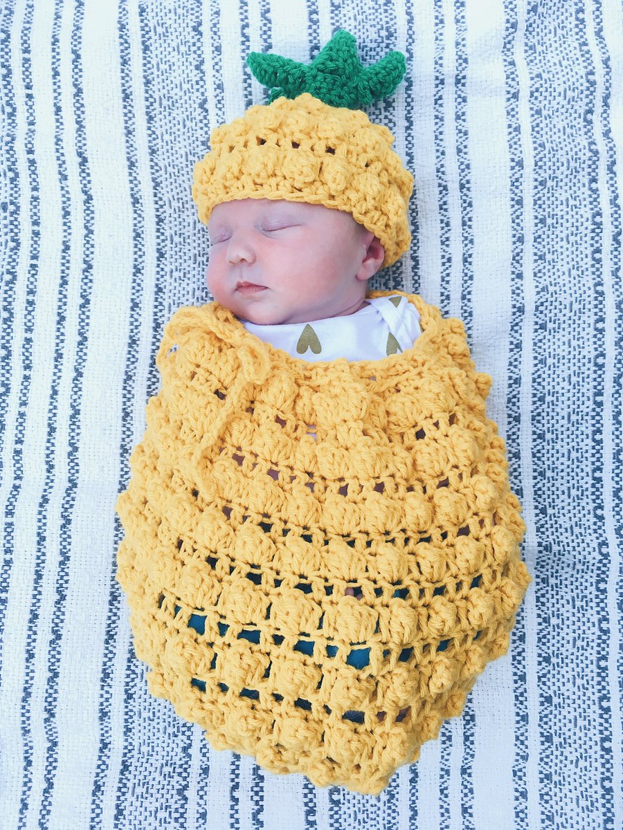 Newborn Pineapple (MADE TO ORDER) Bon Bon Black Sheep