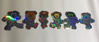 Image 5 of Go To Heaven Bears Holographic Stickers