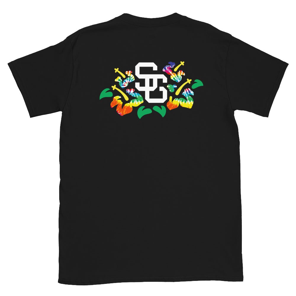 Image of Tie Dye Hibiscus Tee