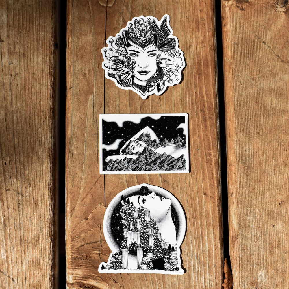 Image of Nature Goddess Sticker Pack