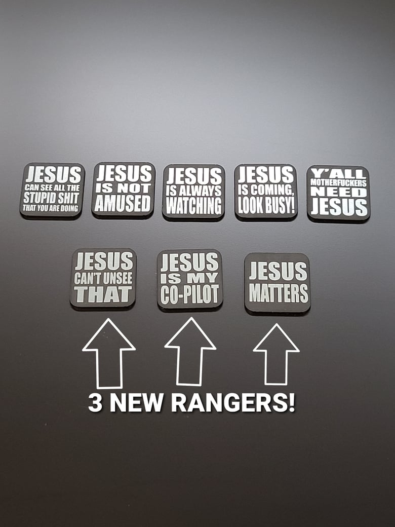 Image of JESUS Rangers (USE DROP DOWN MENU FOR PURCHASING OPTIONS)