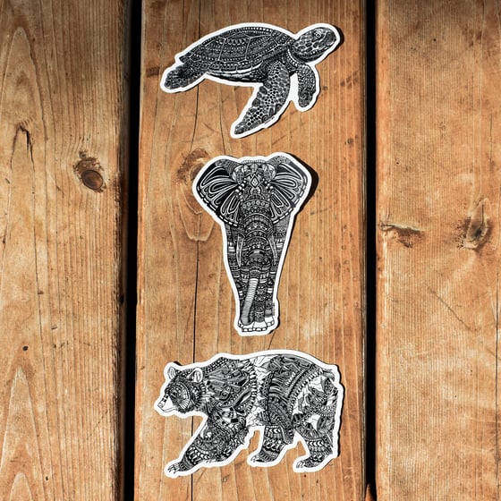 Image of Animal Sticker Pack