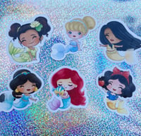 Mermaid Princess Stickers 