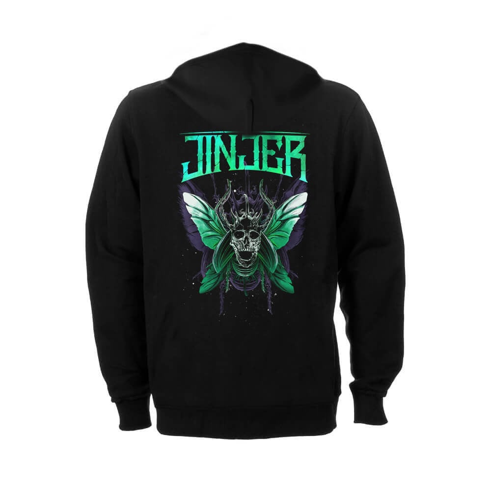 Image of JINJER - Butterfly Skull - Hoodie