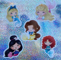 Mermaid Princess Sticker 