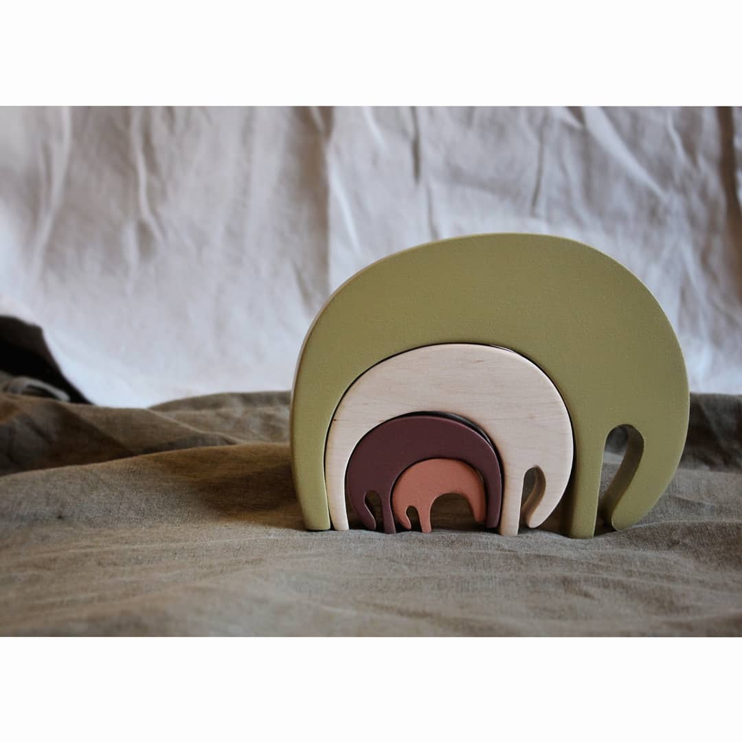 Image of Elephant puzzle Forest