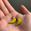 banana earrings