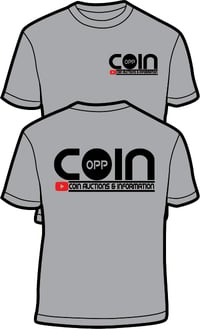 Coin Opp T Shirt Grey