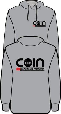 COIN OPP Hoodie grey