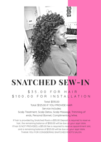 The Snatched Sew-In 