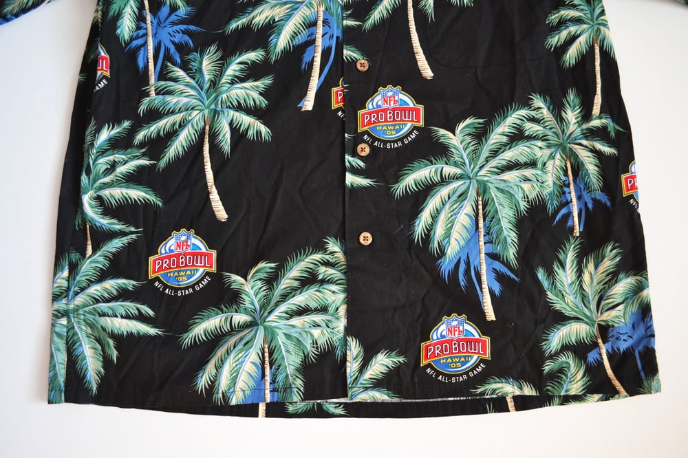 Image of 2005 Reyn Spooner NFL Pro Bowl Hawaii Aloha Button Up Shirt Sz.M