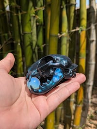 Image 3 of Opal Cat Skull 