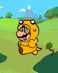Image 1 of Jake Suit Mario Pin