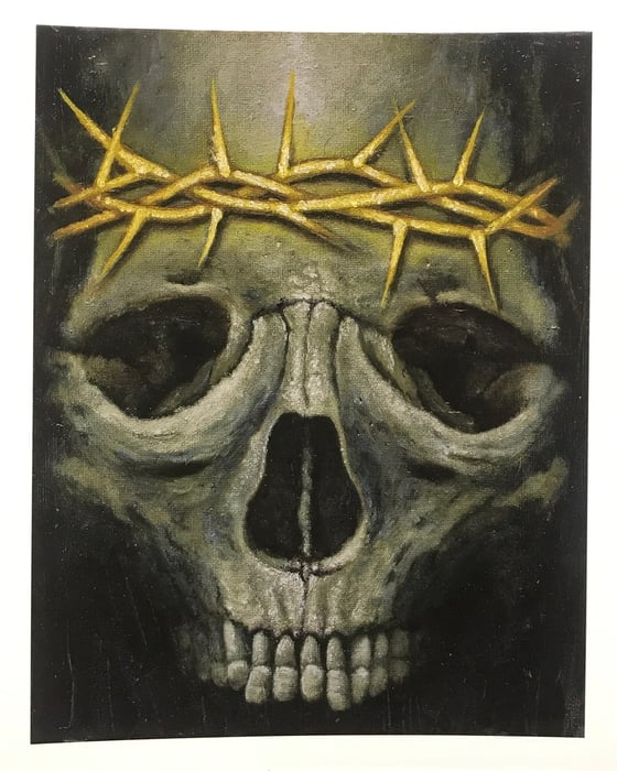 Image of Crown The King of Suffering giclee print