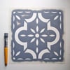 Medina Tile Stencil for Floors, Tiles and Walls- Moroccan Stencil/XS,S,M,L,XL
