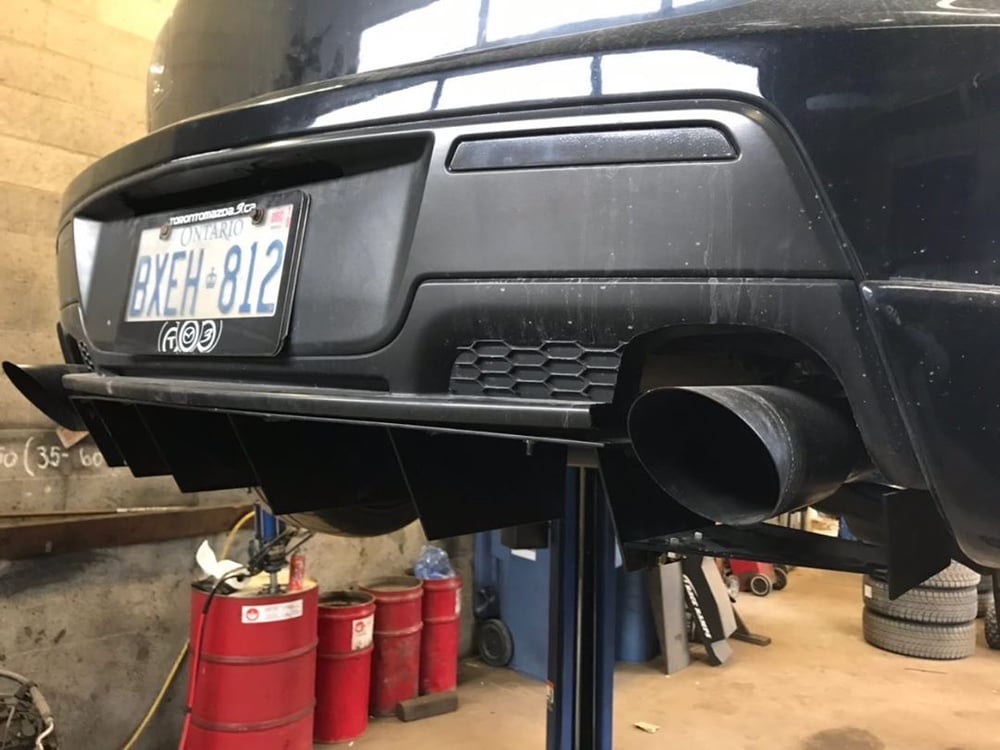 Image of Mazdaspeed3 (07-09) Dual Exit Exhaust (V2)