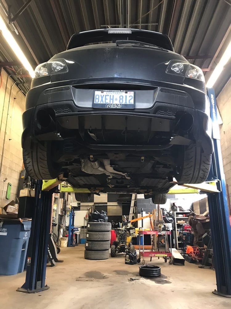 Image of Mazdaspeed3 (07-09) Dual Exit Exhaust (V2)