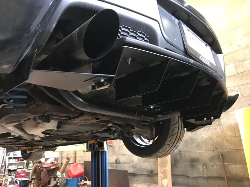 Image of Mazdaspeed3 (07-09) Dual Exit Exhaust (V2)