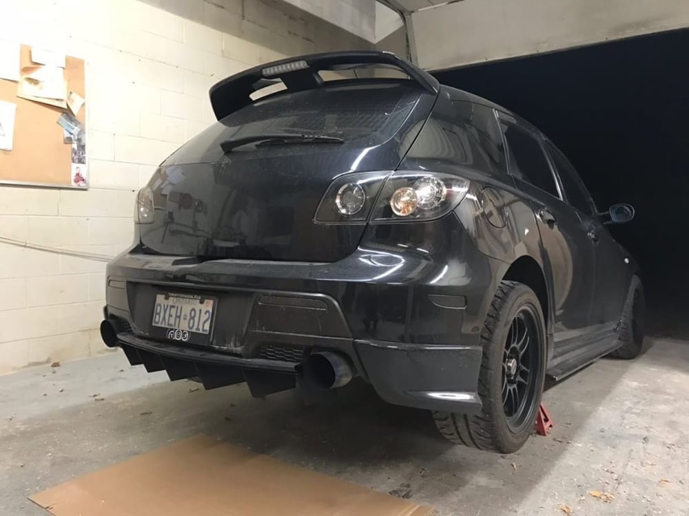 Image of Mazdaspeed3 (07-09) Dual Exit Exhaust (V1)