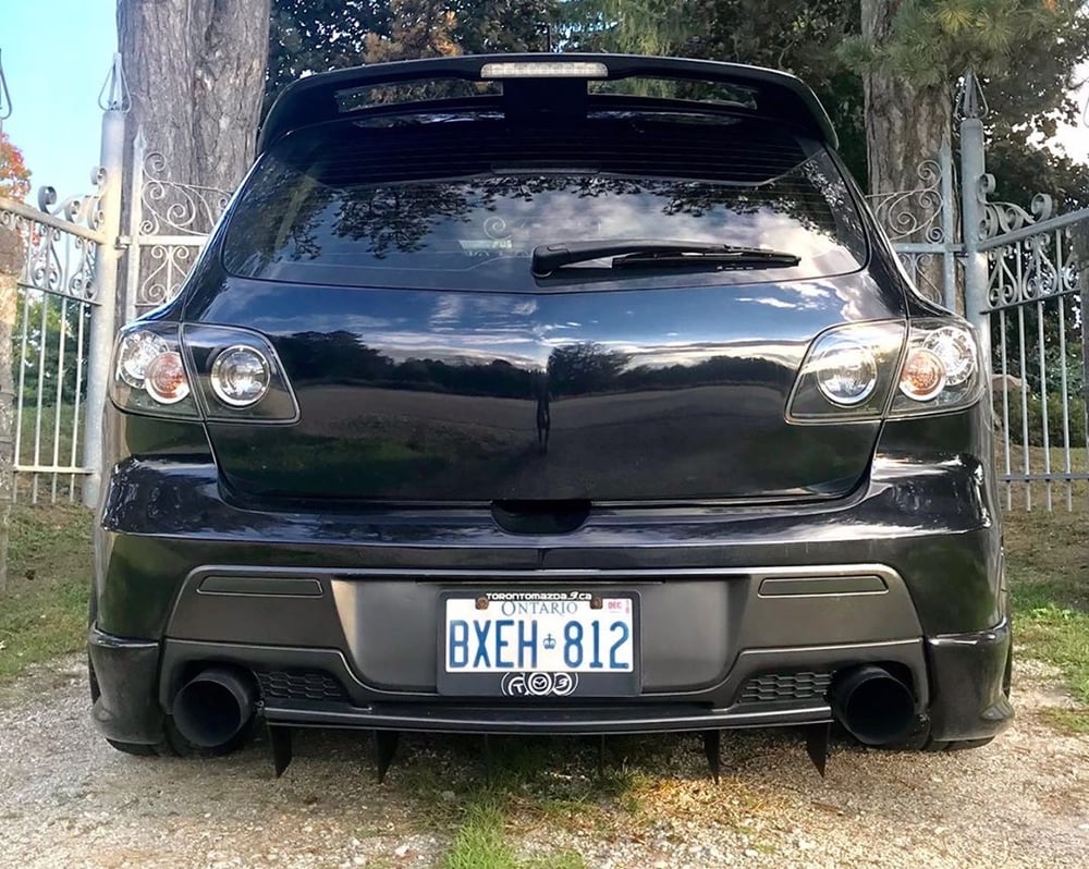 Image of Mazdaspeed3 (07-09) Dual Exit Exhaust (V1)