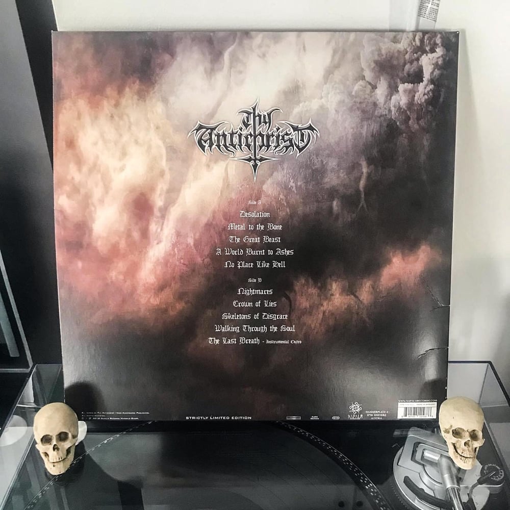 Image of THY ANTICHRIST - Wrath Of The Beast/Limited Edition BLACK Vinyl 180gr Gatefold LP