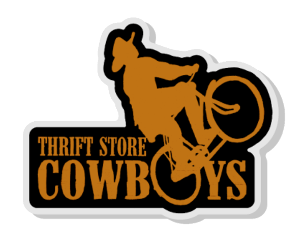 Image of Cowboy Bike Pin