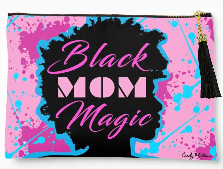 Image of Blk Mom Magic JJ (Matted & More)