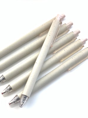 Image of Linen Speckled Fine Tip Gel Pen