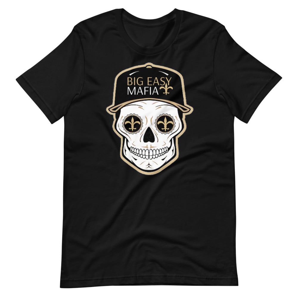 Image of Big Easy Mafia Saints Skull W/ Hat (Unisex)