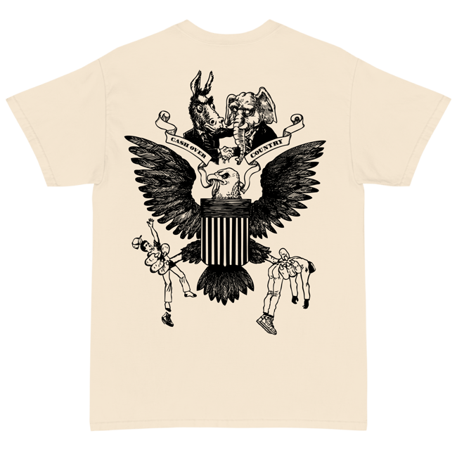 Cash Over Country T shirt