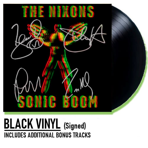 Image of Sonic Boom Signed Black