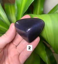 Image 3 of Rainbow Obsidian Hearts