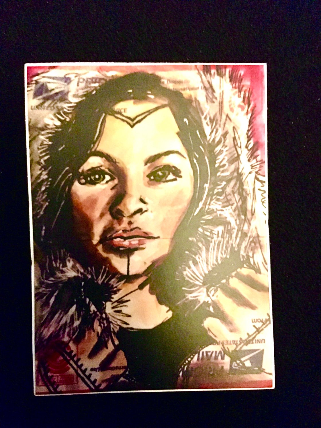 Image of Inuit Woman sticker - (Limited)