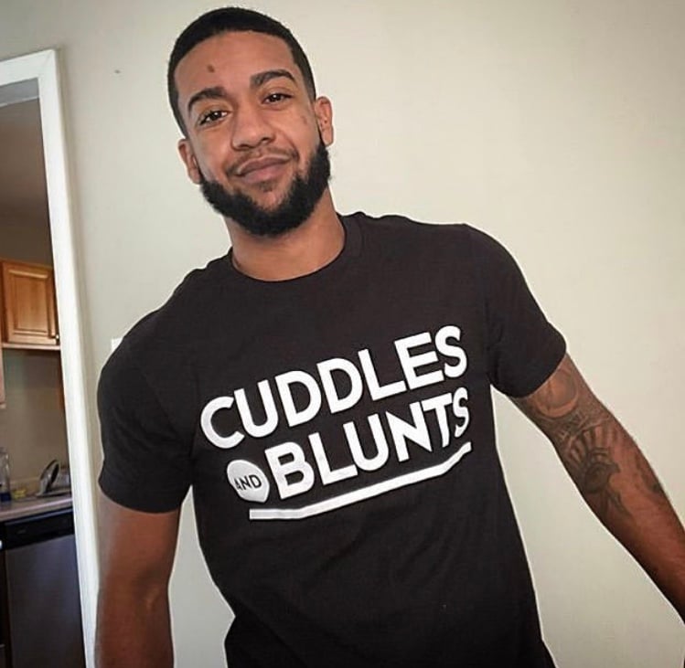 Cuddles and blunts T-shirt