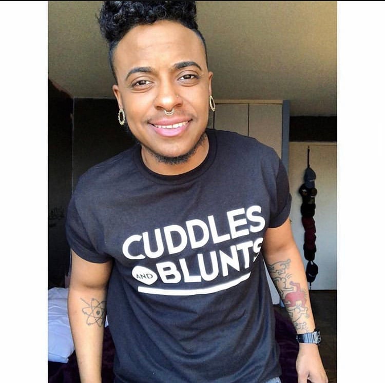 Cuddles and blunts T-shirt