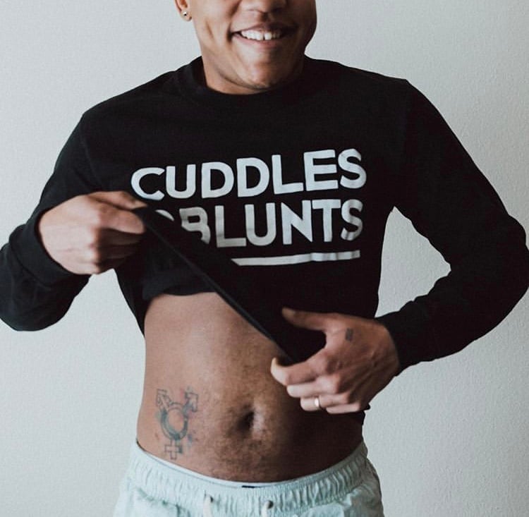 Cuddles and blunts long sleeve