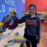 Image 2 of Girls Garage Hoodie