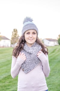 Image 3 of Bentley Button Cowl (MADE TO ORDER)