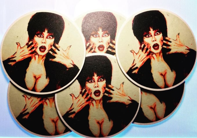 Image of Elvira - Coasters