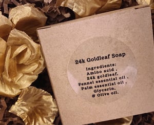 Image of 24K Goldleaf Facial Soap
