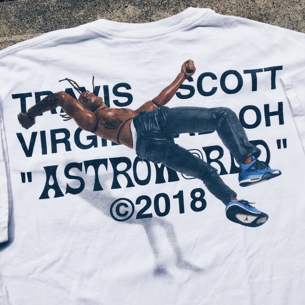 Image of Original 2018 Travis Scott Virgil Abloh March Tee.