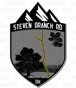 Image of "Steven Branch Rd" Trail Badge