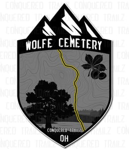 Image of "Wolfe Cemetery" Trail Badge