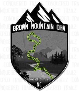 Image of "Brown Mountain OHV" Trail Badge